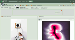 Desktop Screenshot of nejix.deviantart.com