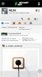 Mobile Screenshot of nejix.deviantart.com