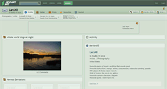 Desktop Screenshot of larxxii.deviantart.com
