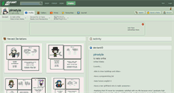 Desktop Screenshot of pirostyle.deviantart.com