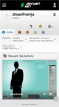 Mobile Screenshot of dmanfromja.deviantart.com