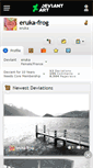 Mobile Screenshot of eruka-frog.deviantart.com