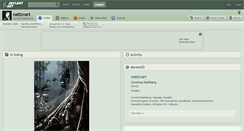 Desktop Screenshot of nattzvart.deviantart.com