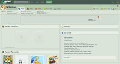 Desktop Screenshot of iankeaton.deviantart.com