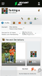Mobile Screenshot of fa-king-a.deviantart.com