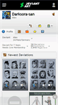 Mobile Screenshot of darksora-san.deviantart.com