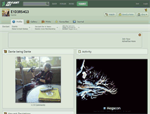 Tablet Screenshot of e1d3rs4g3.deviantart.com
