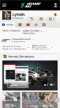 Mobile Screenshot of lylndn.deviantart.com