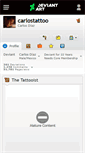 Mobile Screenshot of carlostattoo.deviantart.com