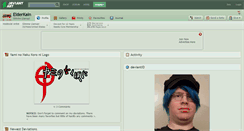 Desktop Screenshot of elderkain.deviantart.com