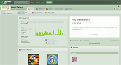 Desktop Screenshot of keroxtama.deviantart.com