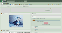 Desktop Screenshot of gabrieldltc.deviantart.com