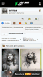 Mobile Screenshot of amraa.deviantart.com