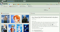 Desktop Screenshot of kayamah.deviantart.com