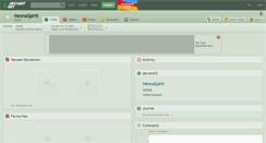 Desktop Screenshot of hennaspirit.deviantart.com