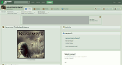 Desktop Screenshot of nevermore-band.deviantart.com