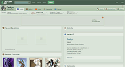 Desktop Screenshot of daritya.deviantart.com