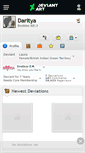 Mobile Screenshot of daritya.deviantart.com