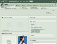 Tablet Screenshot of daritya.deviantart.com