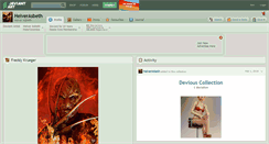 Desktop Screenshot of helverasbeth.deviantart.com