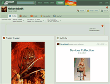 Tablet Screenshot of helverasbeth.deviantart.com