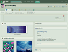 Tablet Screenshot of gelombang-kiey.deviantart.com