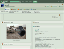 Tablet Screenshot of para-x.deviantart.com