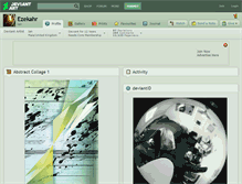 Tablet Screenshot of ezekahr.deviantart.com
