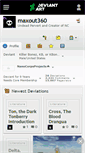 Mobile Screenshot of maxout360.deviantart.com