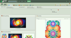 Desktop Screenshot of nunt.deviantart.com