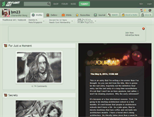 Tablet Screenshot of bm23.deviantart.com