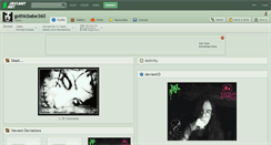Desktop Screenshot of gothicbabe360.deviantart.com