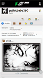 Mobile Screenshot of gothicbabe360.deviantart.com