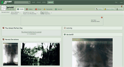 Desktop Screenshot of jarnoid.deviantart.com