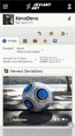 Mobile Screenshot of kevodevo.deviantart.com