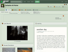 Tablet Screenshot of fantasies-at-home.deviantart.com