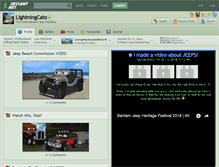 Tablet Screenshot of lightningcato.deviantart.com