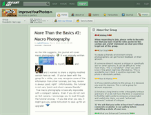 Tablet Screenshot of improveyourphotos.deviantart.com
