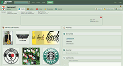 Desktop Screenshot of jamisonx.deviantart.com