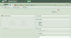 Desktop Screenshot of junpixa.deviantart.com