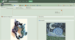 Desktop Screenshot of chromodoris.deviantart.com