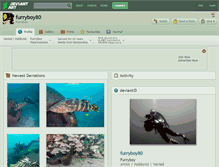 Tablet Screenshot of furryboy80.deviantart.com