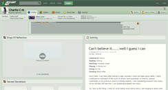 Desktop Screenshot of charlie-c-m.deviantart.com