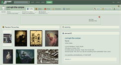 Desktop Screenshot of corrupt-the-corpse.deviantart.com