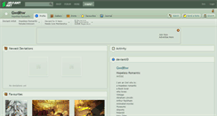 Desktop Screenshot of gwdihw.deviantart.com
