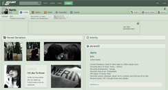 Desktop Screenshot of nerin.deviantart.com