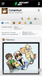 Mobile Screenshot of conankun.deviantart.com