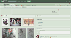Desktop Screenshot of clintneon.deviantart.com