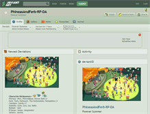 Tablet Screenshot of phineasandferb-rp-da.deviantart.com