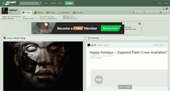 Desktop Screenshot of nebu.deviantart.com